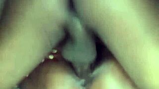 Amateurs Penetrate Hairy Tight Pussy In Close View