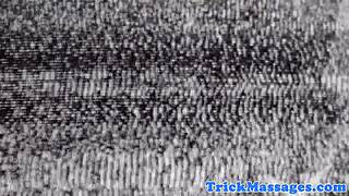 Relaxing massage turns wild in tub