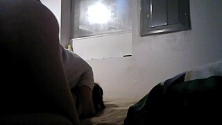 girlfriend rides hidden interracial cock