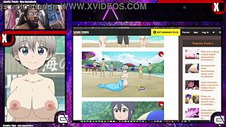 Bald Pussy Ass Uzaki-Chan Shows Thick Mommy Breasts