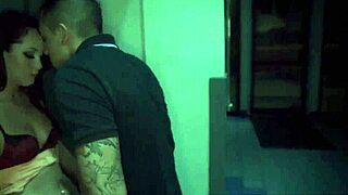 Brunette teen 18+ dominates in sauna blowjob first time.