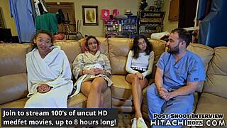 2 nurses give aria nicole multiple orgasms during orgasm research while doctor tampa documents with a camera at hitachihoescom 😍