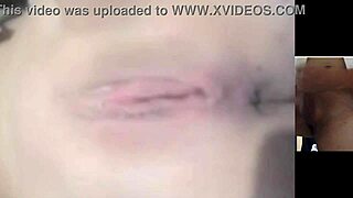 Horny Thick Girl Masturbates Ass