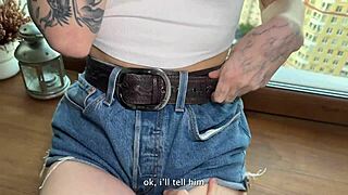 wife on phone with hubby while i’m bangin her