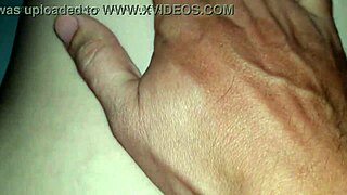 Redhead Holds Cum After Creampie