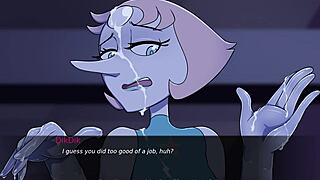Pearl's Big Ass Gets Blasted in Cartoon Gem Action