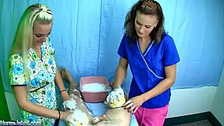 casey and jc simpson give sponge bath