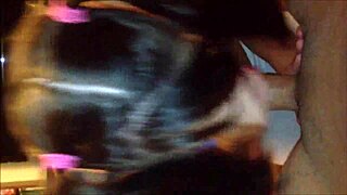 Beautiful Blue-Eyed Teen Amateur Blowjob