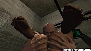 i watch blindfolded 3d redhead get licked and fucked