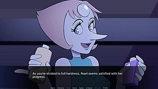 Pearl's Big Ass Gets Blasted in Cartoon Gem Action