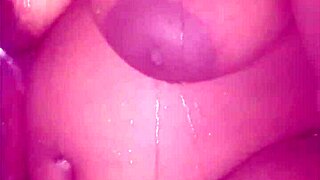 Black thick ebony fucking and dancing in the shower with bathing! 😘