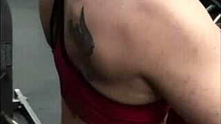 fit milf gets fucked in car after gym doggystyle