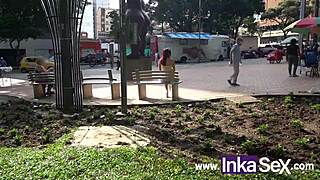 Petite Colombian Teen Lets Ass Get Burst For More Followers In Cunilingus Scene