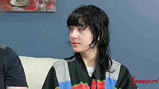 bound slut gets throat fucked in a rough bdsm session