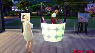 hinata and friends practice dj skills with madara