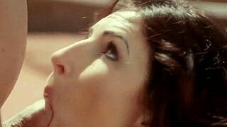 The Blonde Babe BJ'S Her Lover's Cock In A Romantic CFNM Scene