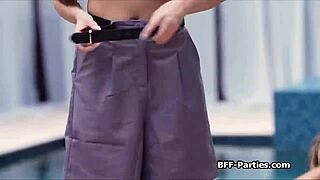 big monster cock pounds horny bikini girlfriends hard