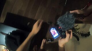 Behind Scenes Cleaning Turns To Sex