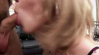 Lucky Blonde Slave Pleasured by Vibrator Before Anal Sex?