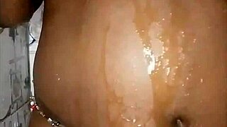 Black thick ebony fucking and dancing in the shower with bathing! 😘