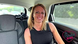 julie milf experiments with young blonde and brunette in trio