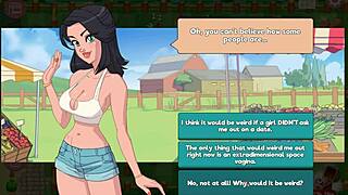 i play nutaku booty farm hentai game with redhead milf flashing on ranch