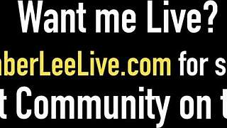 dick sucker kimber lee milks your horny hard cock pov