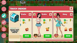 i play nutaku booty farm hentai game with redhead milf flashing on ranch