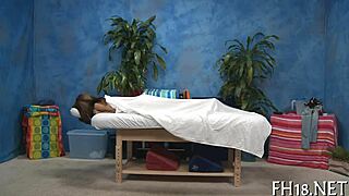 Massage parlor has some sexy images.