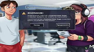 i'm in orc cosplay, suckin mommy's green pussey in summertime saga e4 92