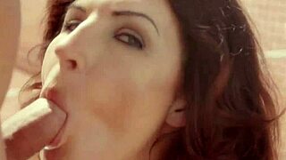 The Blonde Babe BJ'S Her Lover's Cock In A Romantic CFNM Scene