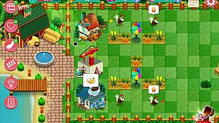 i play nutaku booty farm hentai game with redhead milf flashing on ranch