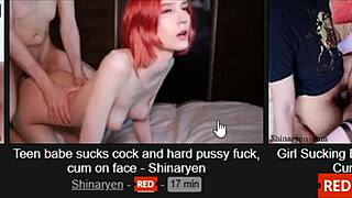 Step sis asks for help and receives a facial cumshot from me