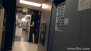 Ebony Katt Garcia Dildo Fucks vs Sucks White Cock