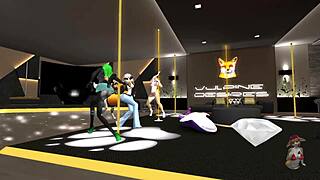 second orgy at the secondlife vd club daydreamer0581 foxo asha?