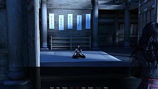 Let's Play Forbidden Dojo Part 8 With Asian Shaved Pussy