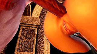 Moja blondínka priateľka dostáva zadok vŕtaný v dungeon-e, taká mokrá 🔥