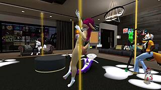 second orgy at the secondlife vd club daydreamer0581 foxo asha?