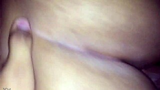 i give my girlfriend backshots, pounding her wet pussy and big ass