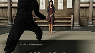 Let's Play Forbidden Dojo Part 8 With Asian Shaved Pussy