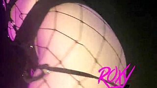 Big Ass Egirl In Lingerie, Close Up View.