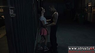 a teen 18+ in glasses gets rough feet domination