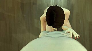 GTA V quickie with executive assistant in office