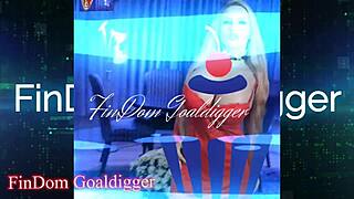 Goddess says, 'Follow my jerk off instructions with the rabbit toy'