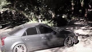 blind blonde teeb groped and choked by massive bbc