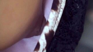 Voyeuristic enjoyment of alluring bosom