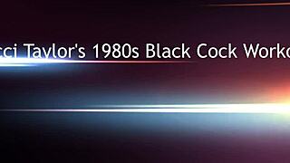Check out nicci taylor's retro workout with black cock