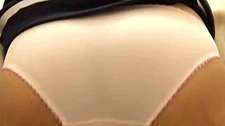 Shemale In Toilet Inserts Tampon And Napkin With Intense Fetish Play