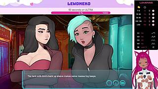 Lewdneko the Vtuber dives into Sleeve Shock gameplay