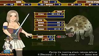 Rhodes fortress gameplay with princess and military elements.